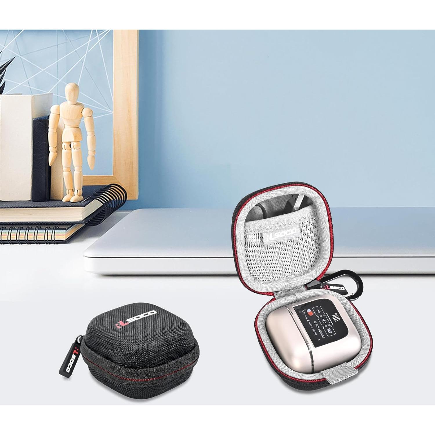 Funda Dura RLSOCO para Auriculares JBL Tour Pro 3/2 - Negro