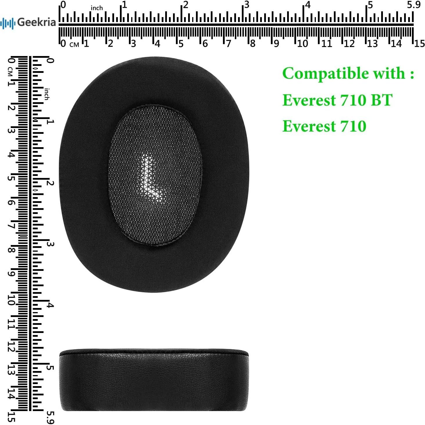 Almohadillas de Gel Refrigerante Geekria para JBL Everest 710BT