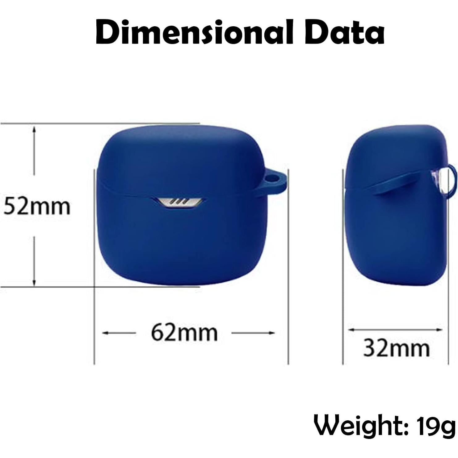 Funda Silicona easyBee para Estuche JBL Tune Flex - 2 Pack