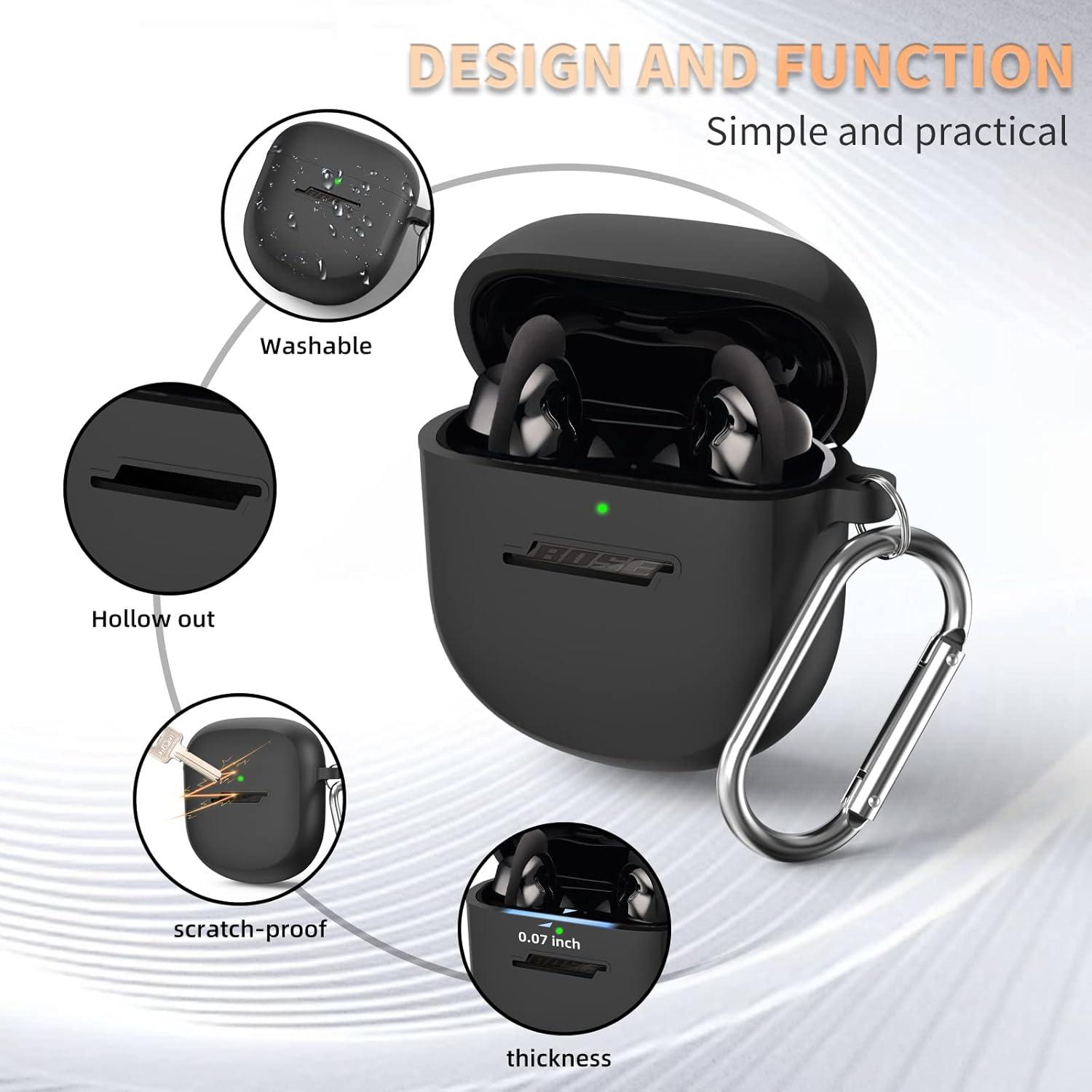 Funda Protectora Silicona WOFRO para Bose QuietComfort II/Ultra