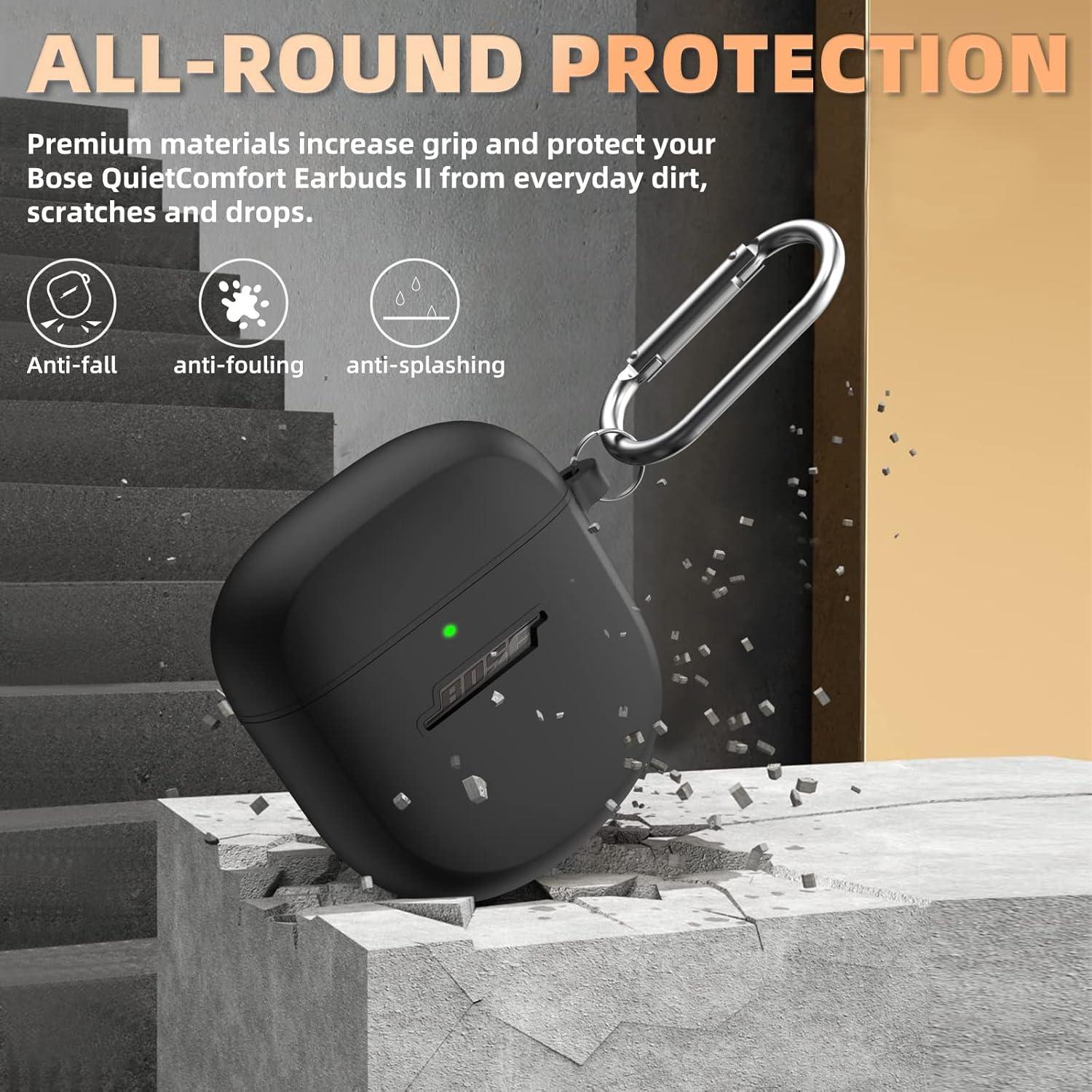 Funda Protectora Silicona WOFRO para Bose QuietComfort II/Ultra