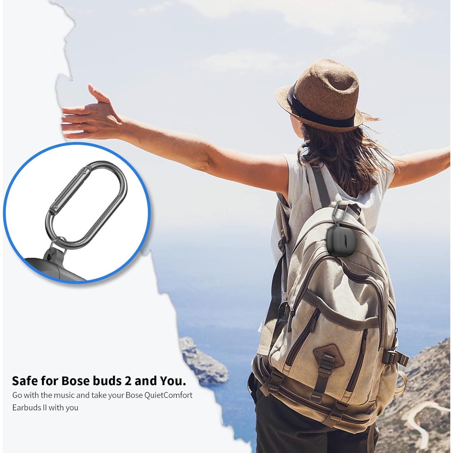 Funda Protectora Silicona WOFRO para Bose QuietComfort II/Ultra