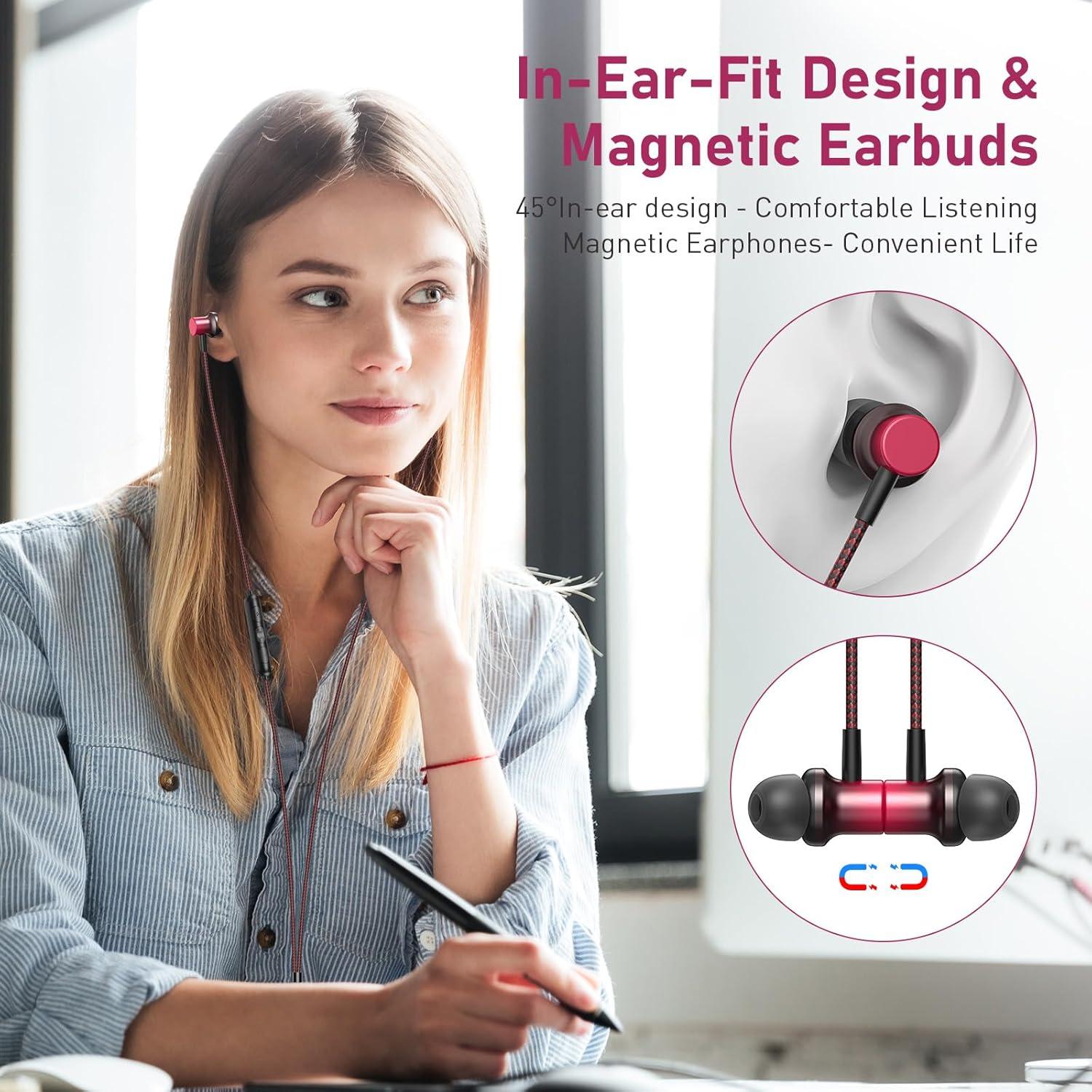 Auriculares USB C Jelanry con micrófono y cancelación de ruido