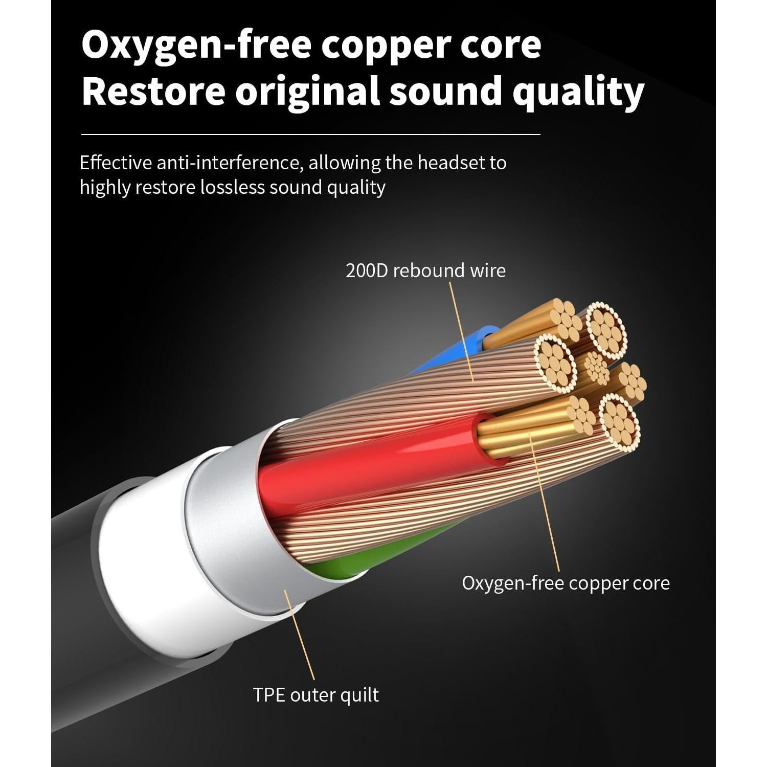 Auriculares con cable Zoyuzan 3.5mm con micrófono - 2 paquetes