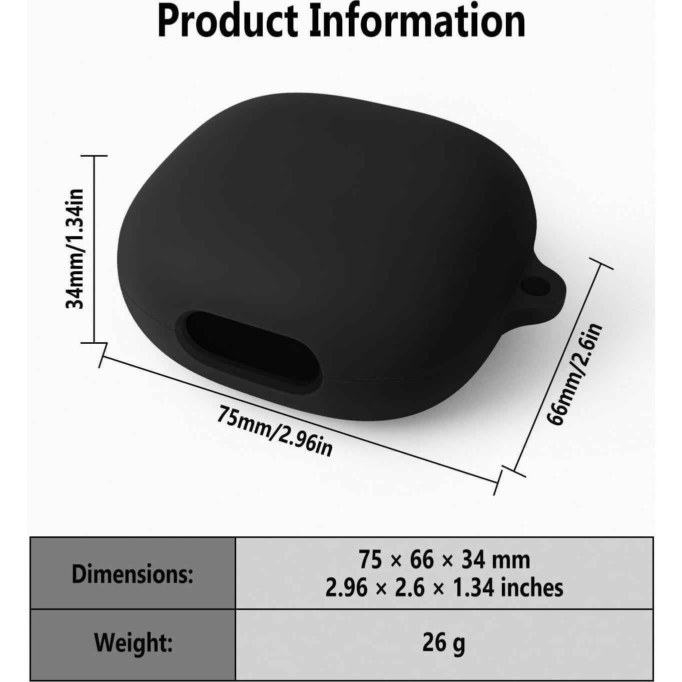 Funda de Silicona Geiomoo para Anker Soundcore Sport X20