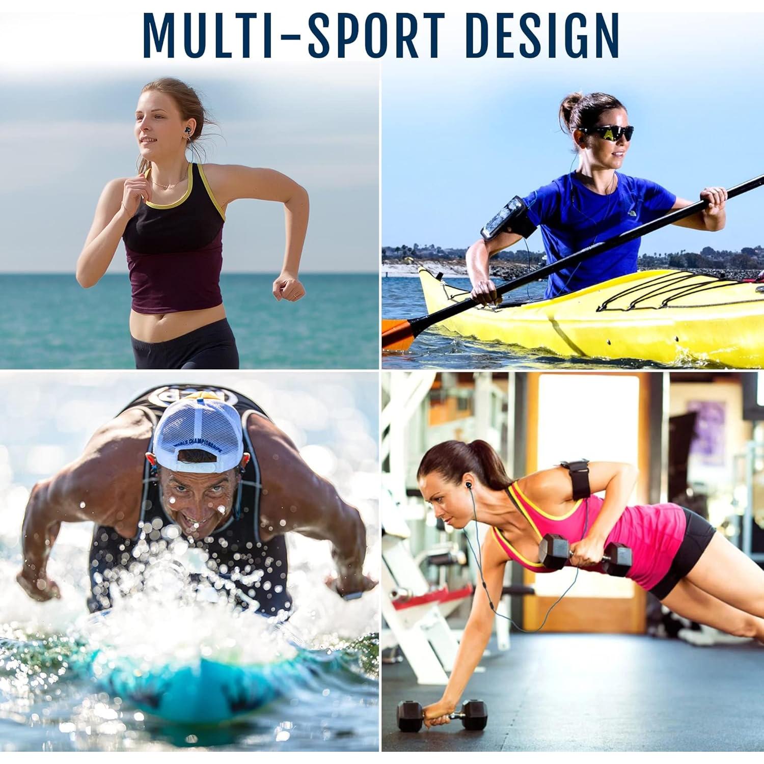 Auriculares H2O Audio Surge+ Impermeables IPX8 para Natación