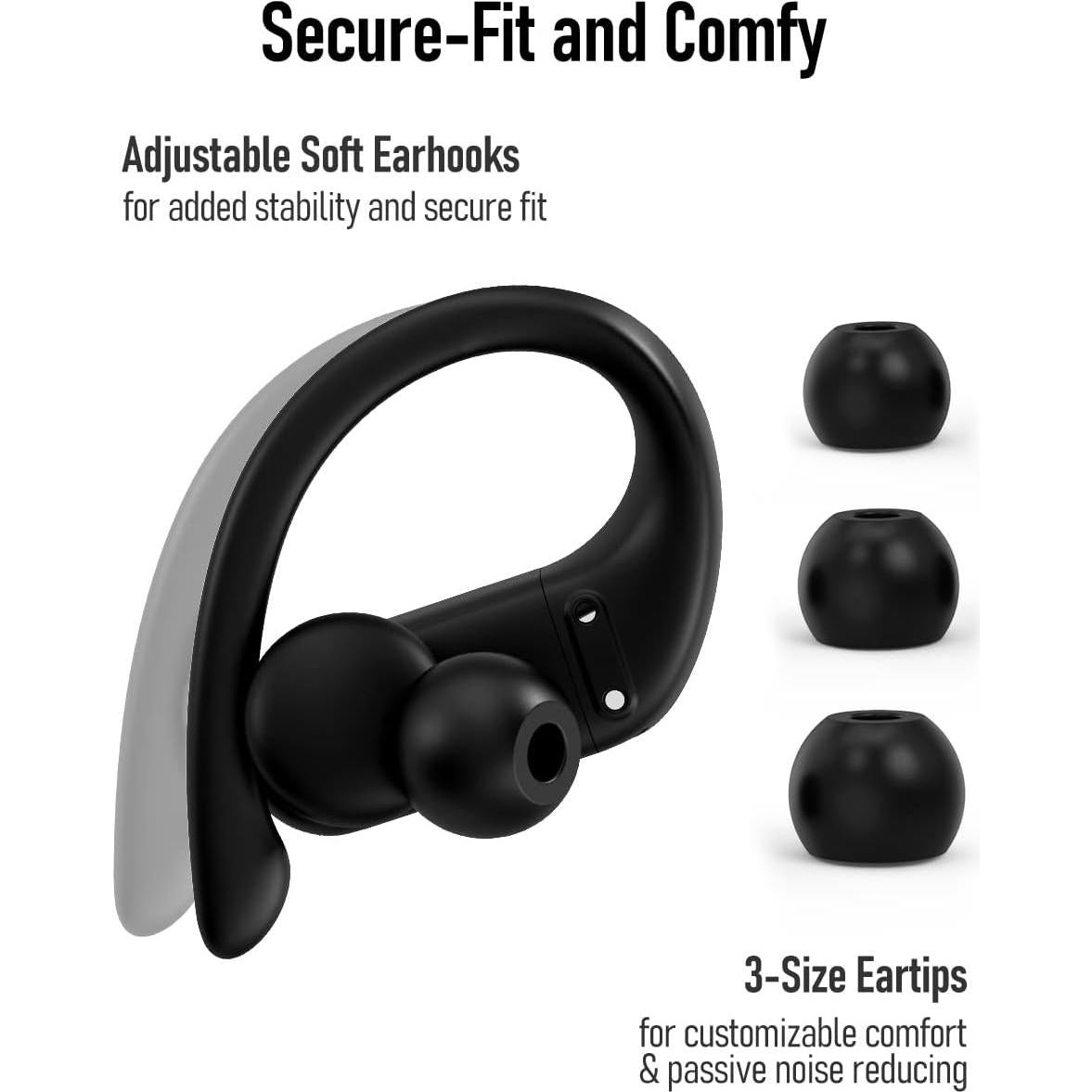 Auriculares Inalámbricos Bluetooth Speed 301 para Ejercicio