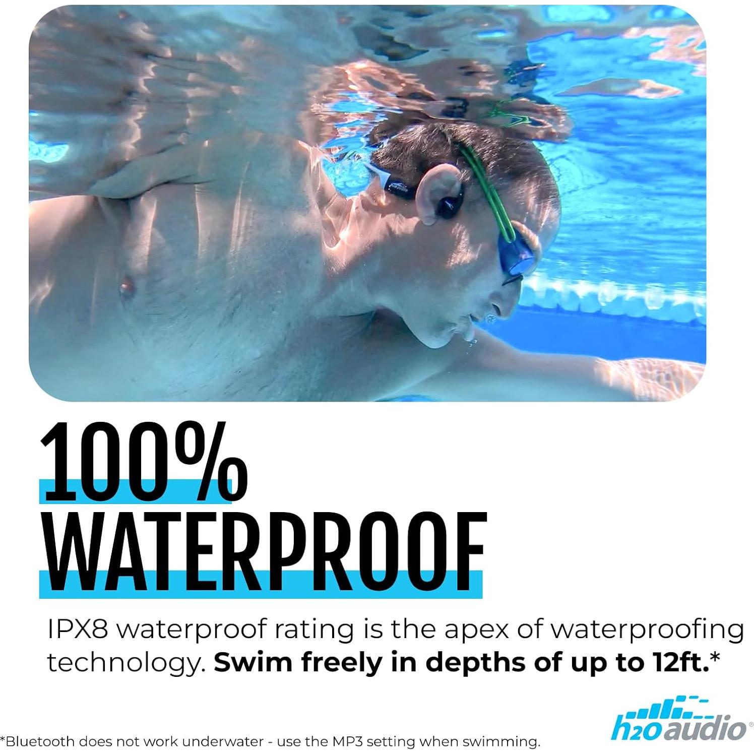 Auriculares H2O Audio TRI 2 PRO Conducción Ósea IPX8 8GB