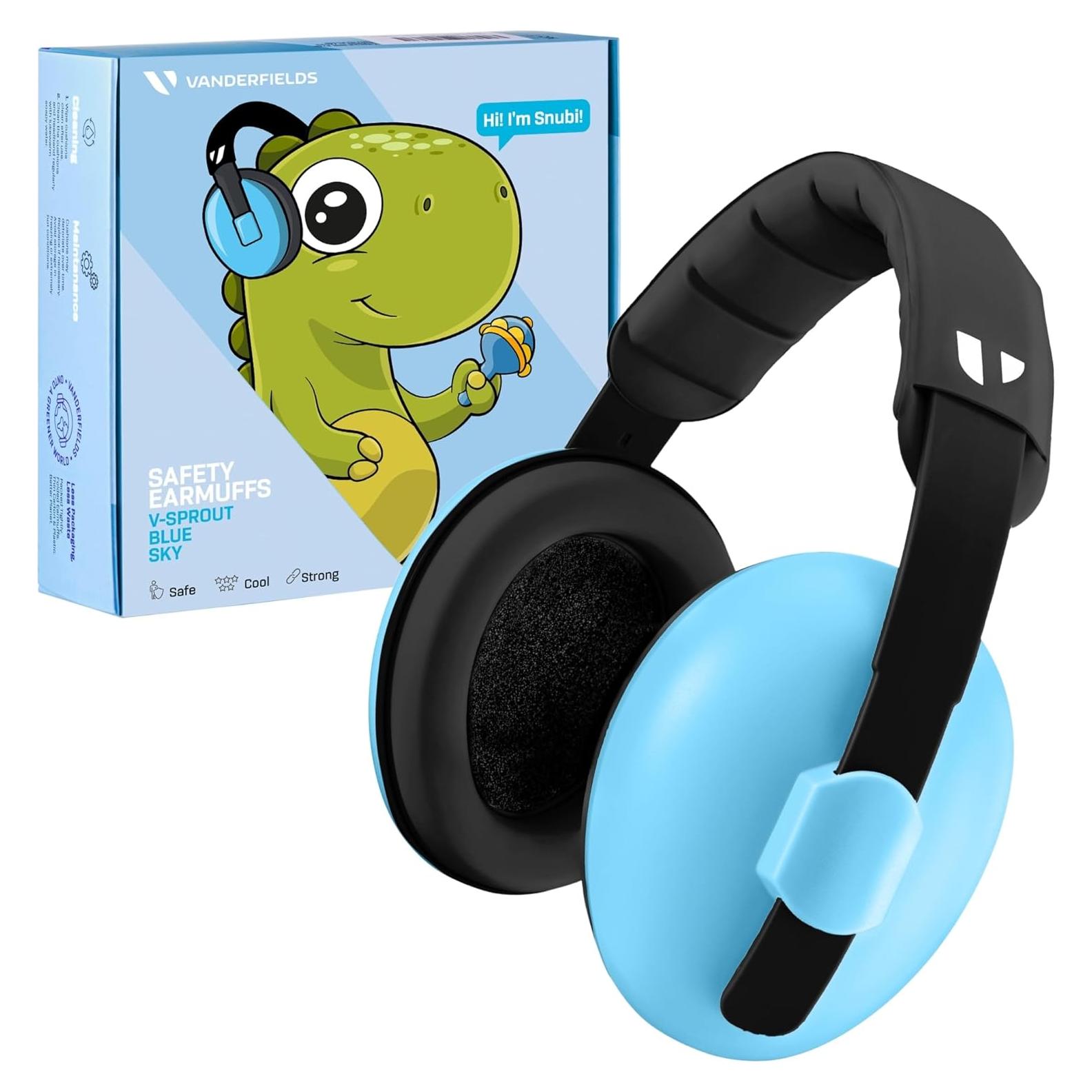 Auriculares para Bebés Vanderfields - Protección Auditiva 21dB