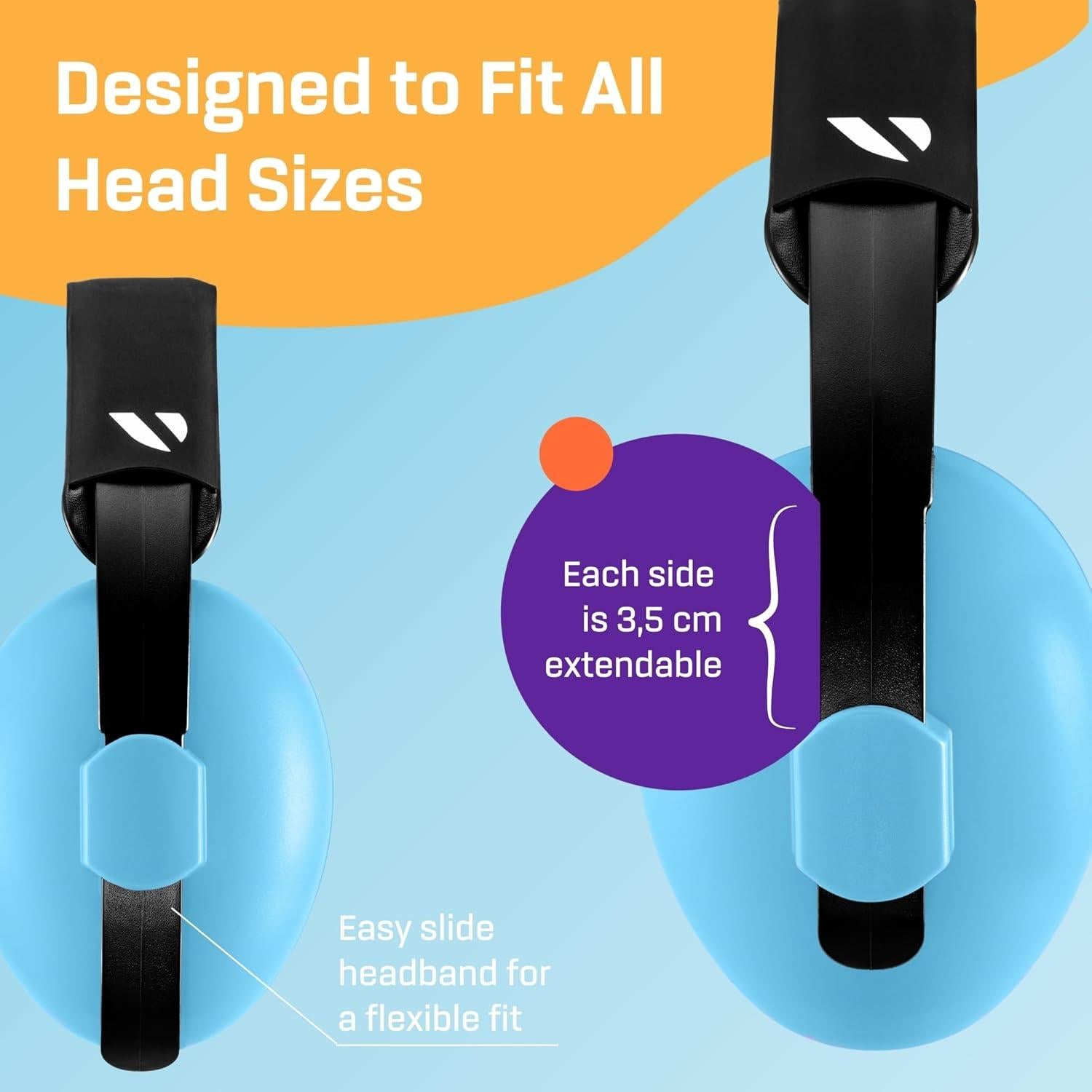 Auriculares para Bebés Vanderfields - Protección Auditiva 21dB