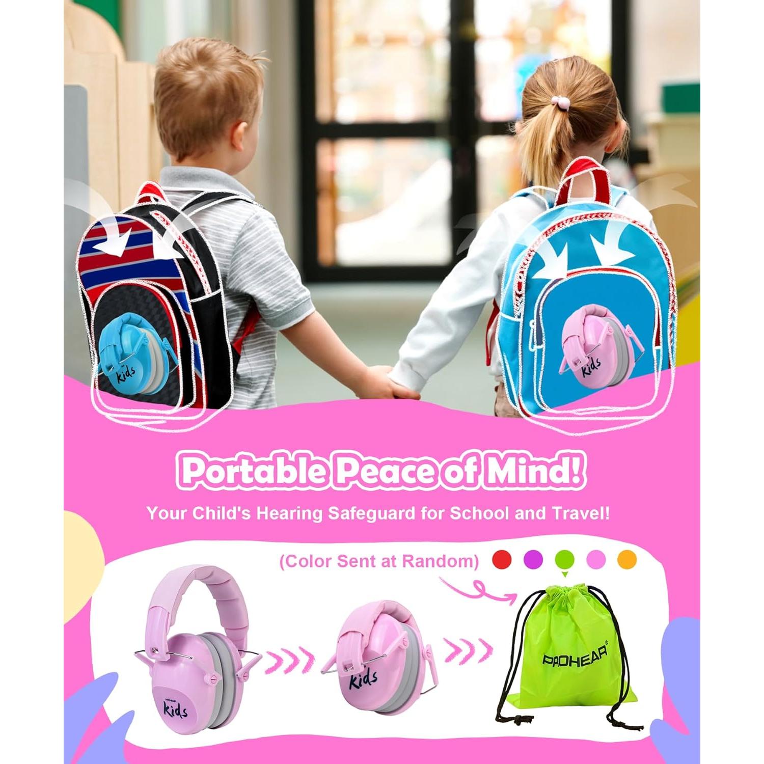 Auriculares PROHEAR 032 para Niños con Cancelación de Ruido 25dB