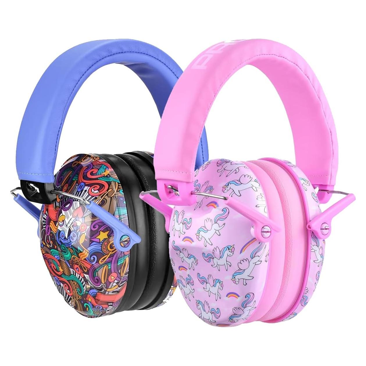 Auriculares Prohear 032 para Niños - Cancelación de Ruido 25dB - Rosa