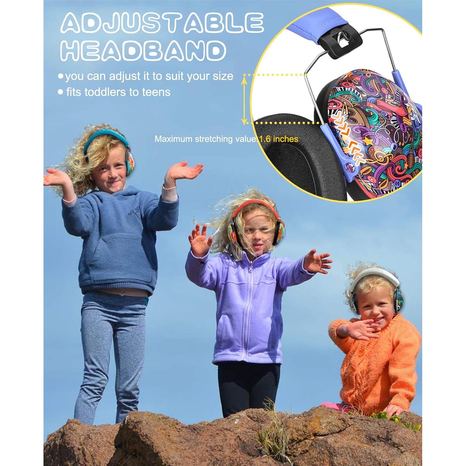 Auriculares Prohear 032 para Niños - Cancelación de Ruido 25dB - Rosa