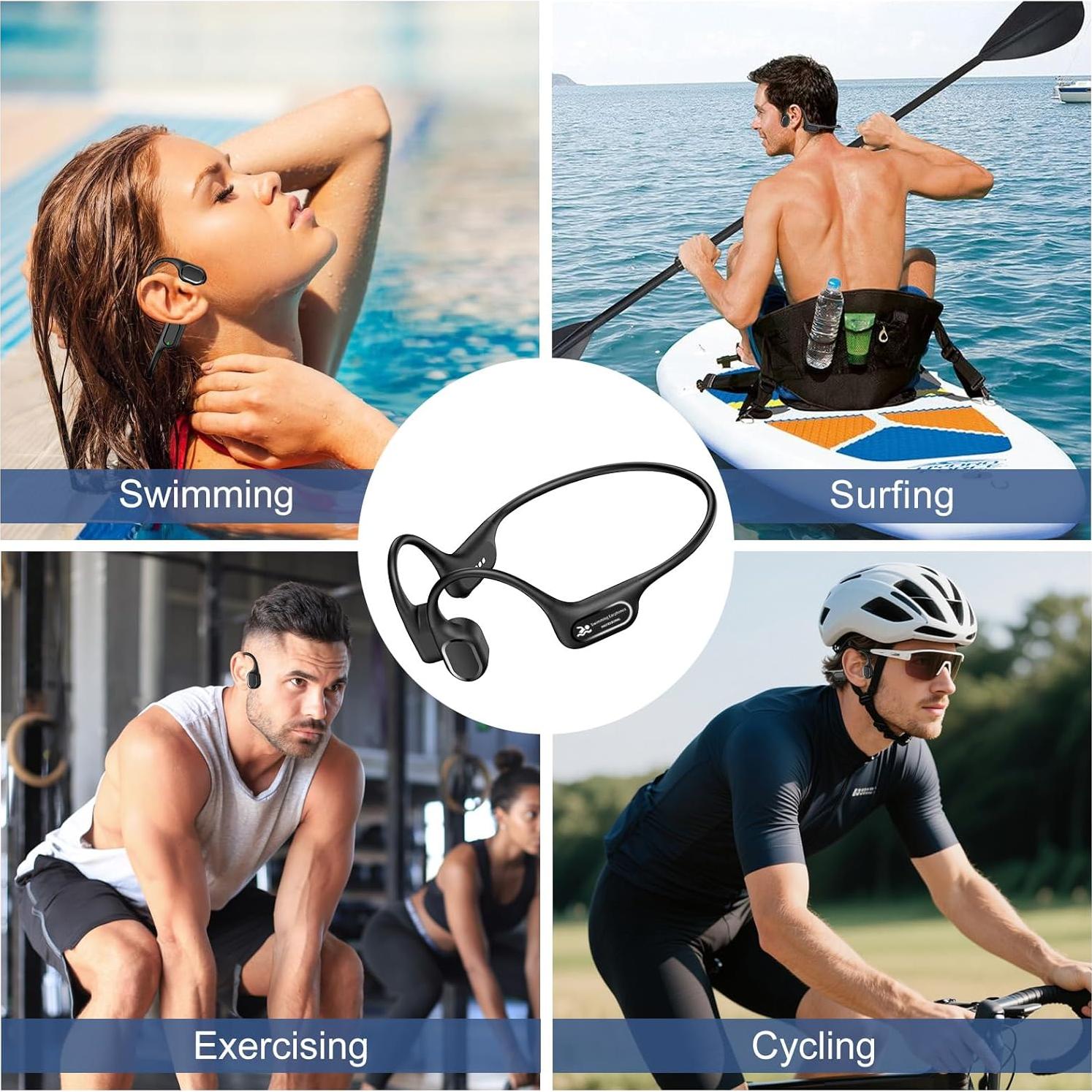 Auriculares Bluetooth RR SPORTS X26 Impermeables IP68 32GB