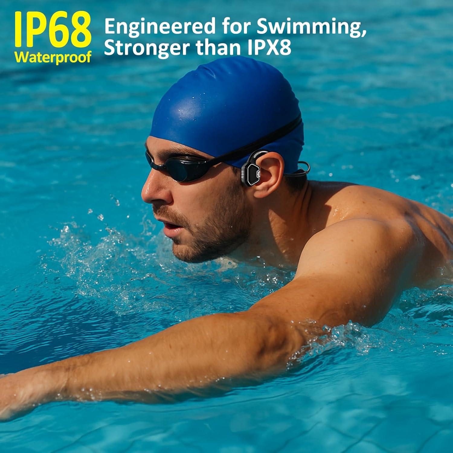 Auriculares de Conducción Ósea Alex OPENEAR Wave IP68 Bluetooth 5.3