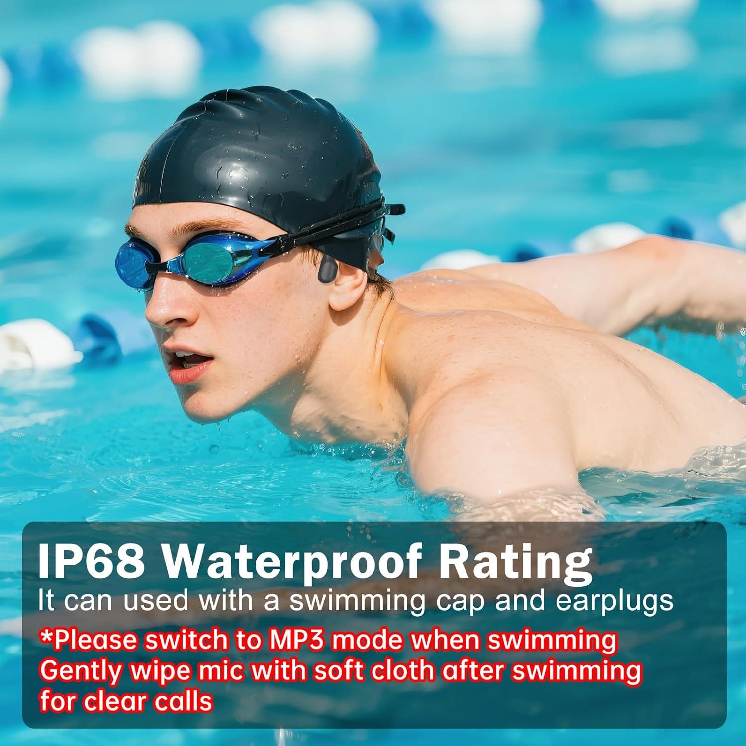 Auriculares de Conducción Ósea MARLALL G07 Impermeables IP68