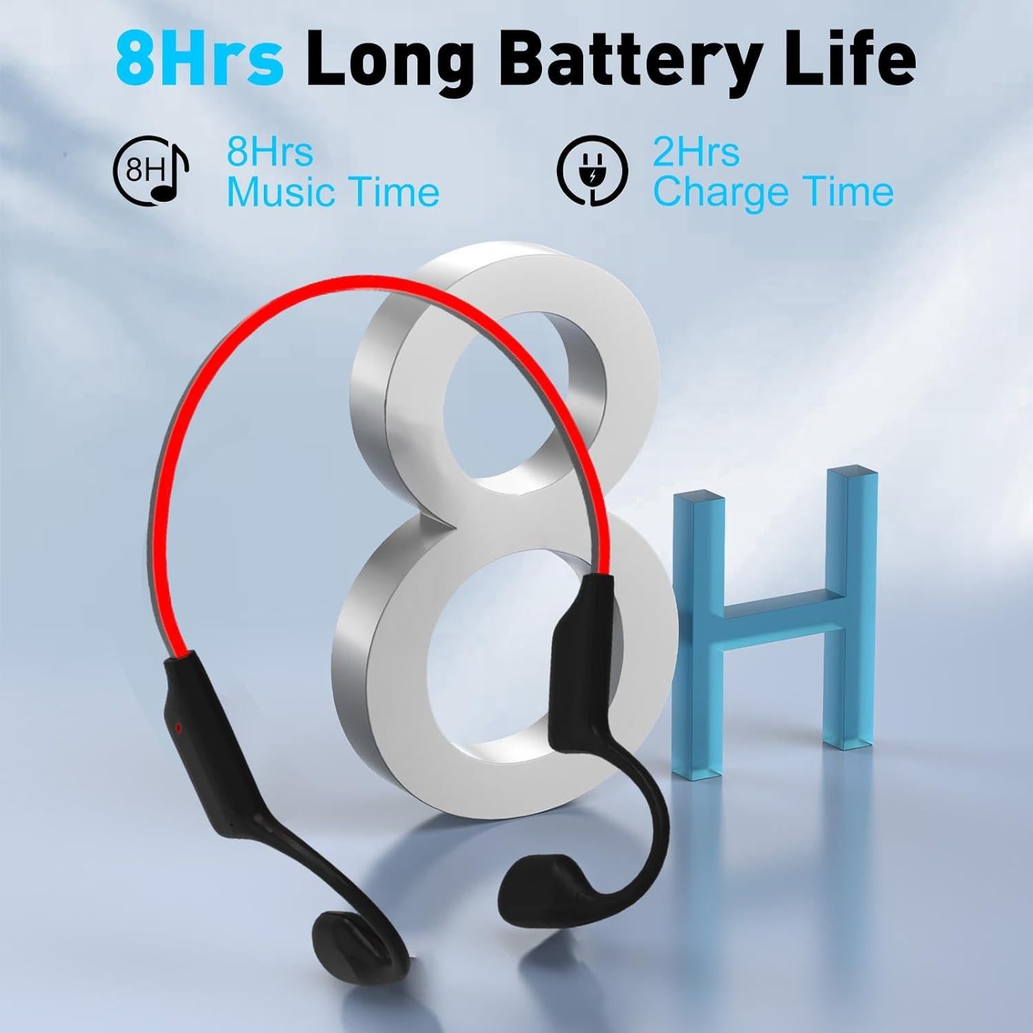 Auriculares de Conducción Ósea MARLALL G07 Impermeables IP68