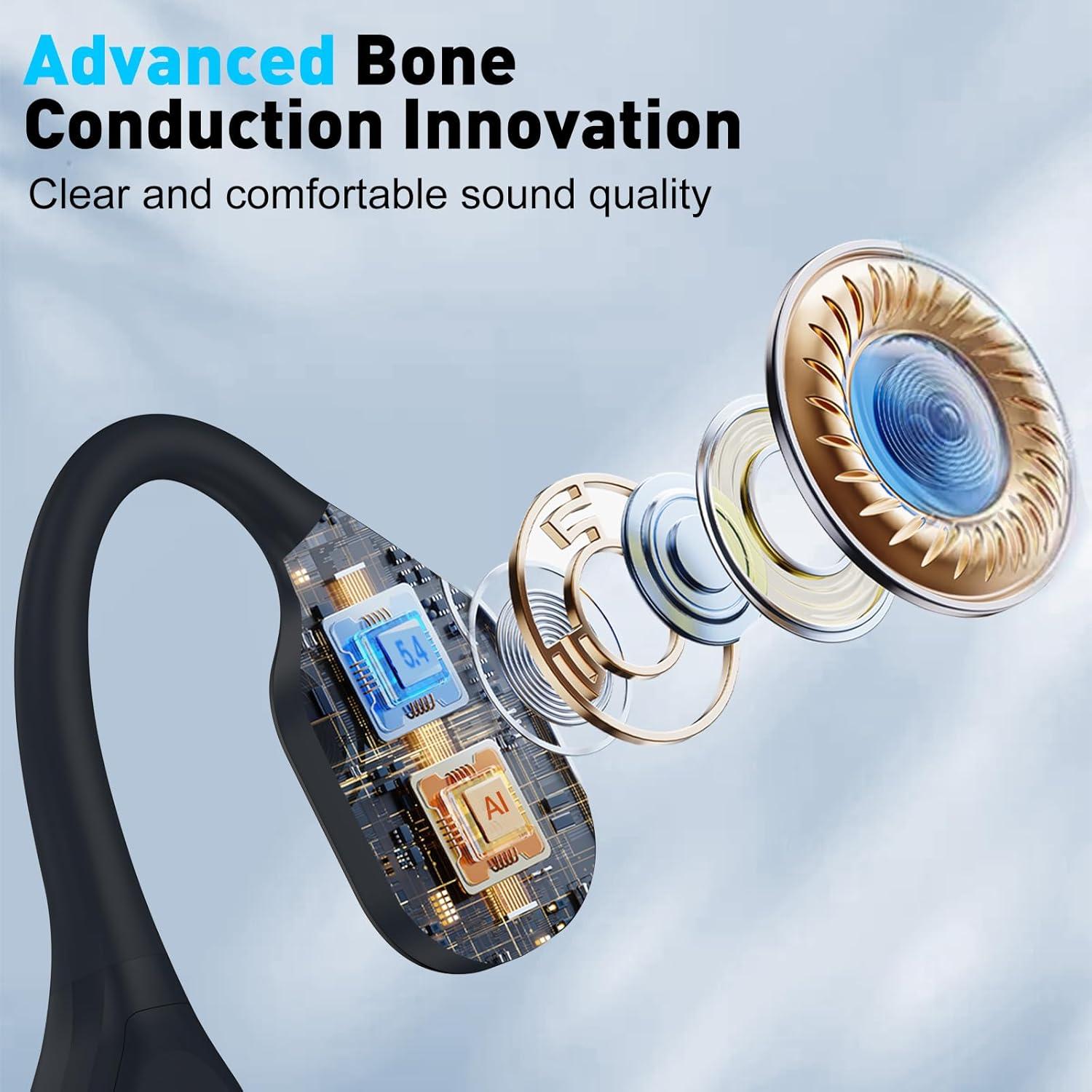 Auriculares de Conducción Ósea MARLALL G07 Impermeables IP68