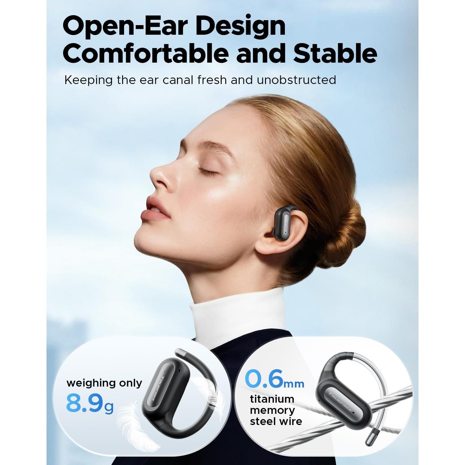 Auriculares Inalámbricos Truefree DS1 Bluetooth 6.0 IPX5