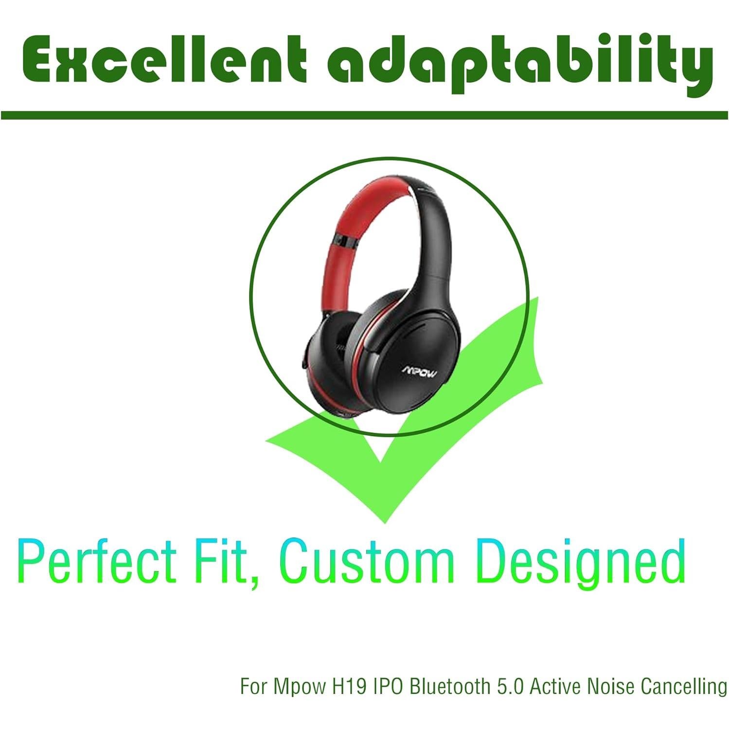 Almohadillas de Oído Gobelieve para Auriculares Mpow H19 IPO