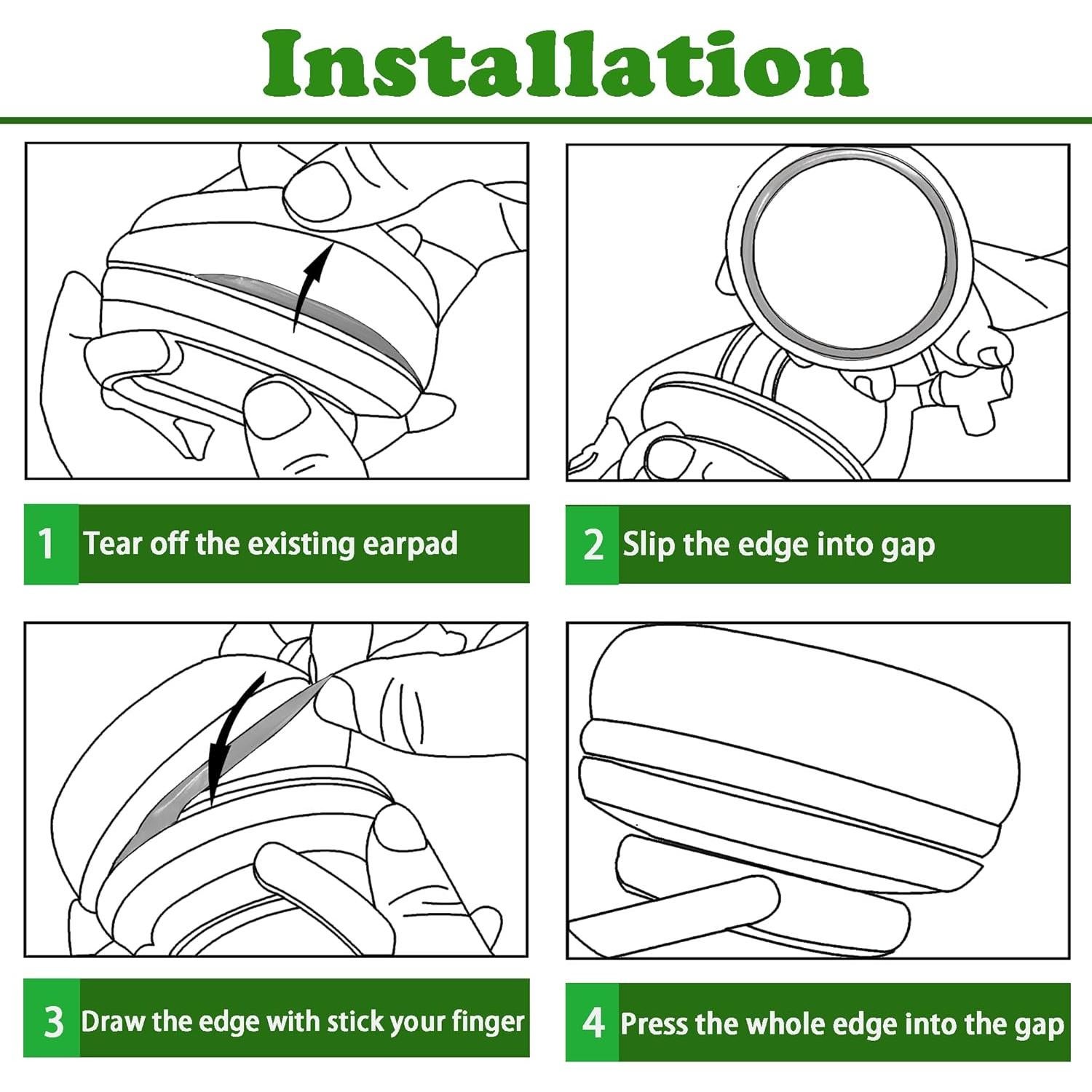 Almohadillas de Oído Gobelieve para Auriculares Mpow H19 IPO