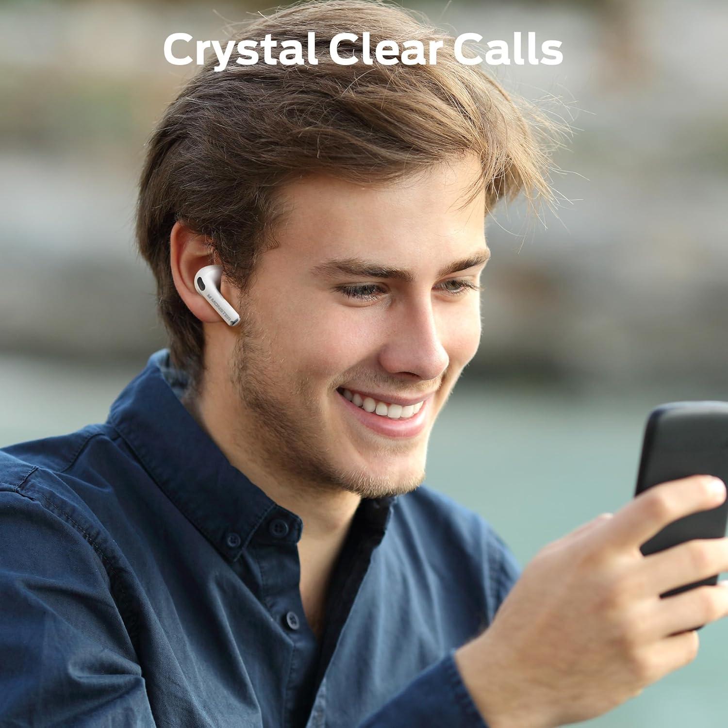 Auriculares Inalámbricos Monster N-Lite 208 Bluetooth 5.4, 30H Batería