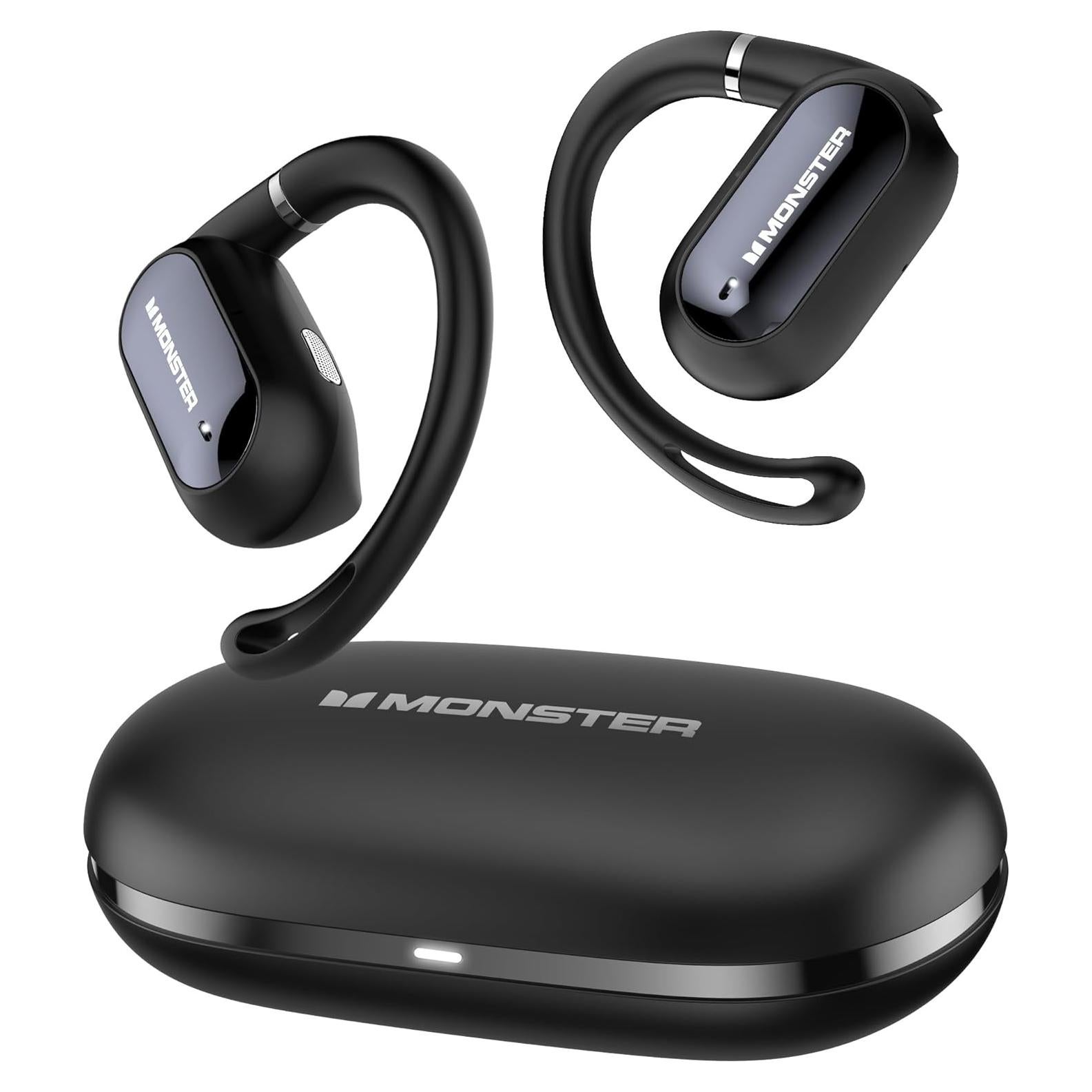 Auricular Bluetooth Monster Open Ear AC322, 36H Batería, IPX5