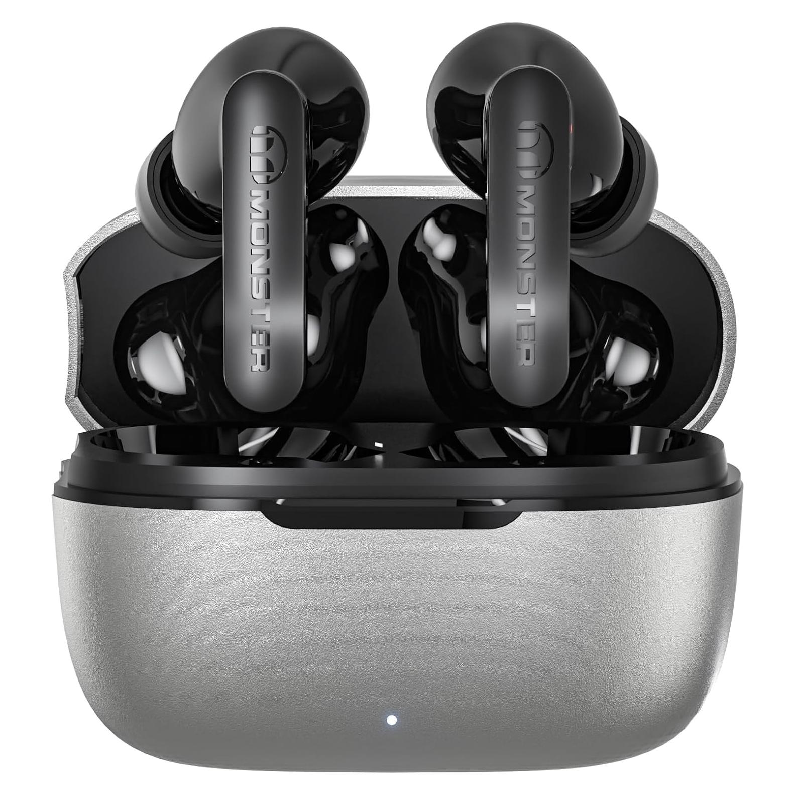 Auriculares Inalámbricos Monster MH22107 Bluetooth 5.3 IPX8 60H
