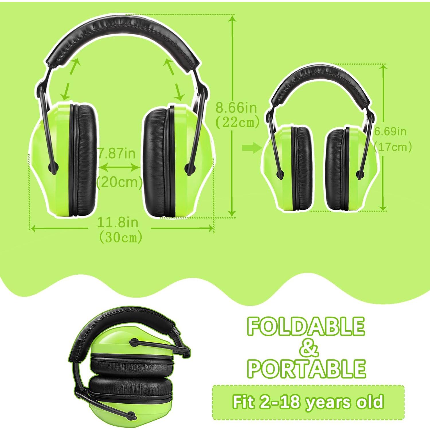 Auriculares Canceladores de Ruido ZOHAN para Niños 3 Pack