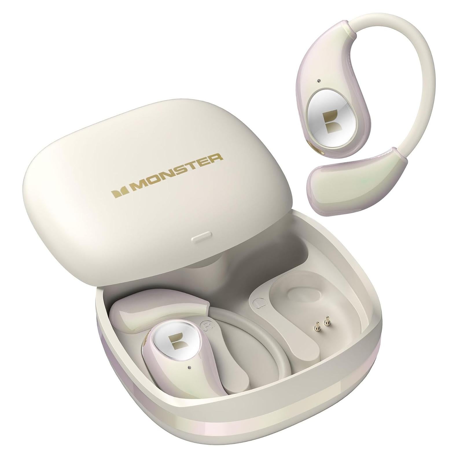 Auriculares Inalámbricos Monster AC510 Bluetooth 6.0 IPX5 Blanco