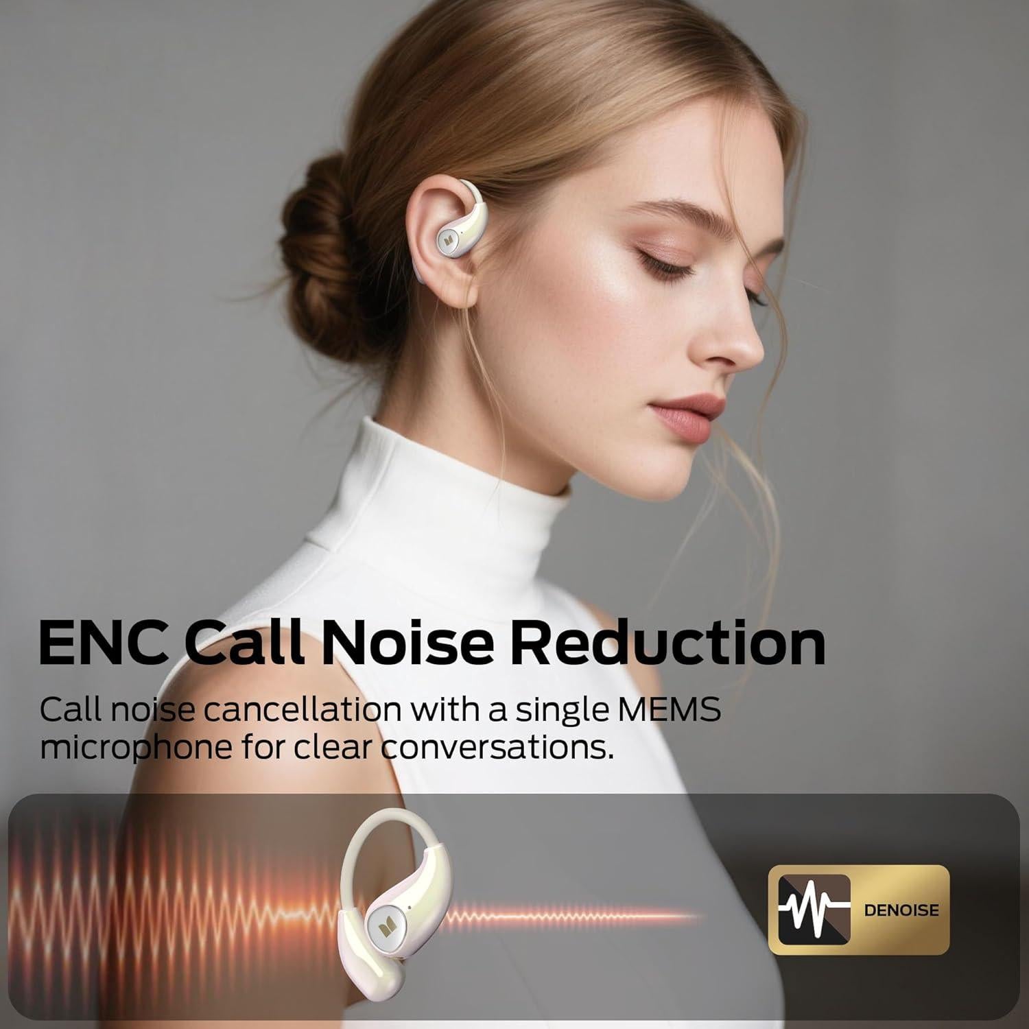 Auriculares Inalámbricos Monster AC510 Bluetooth 6.0 IPX5 Blanco