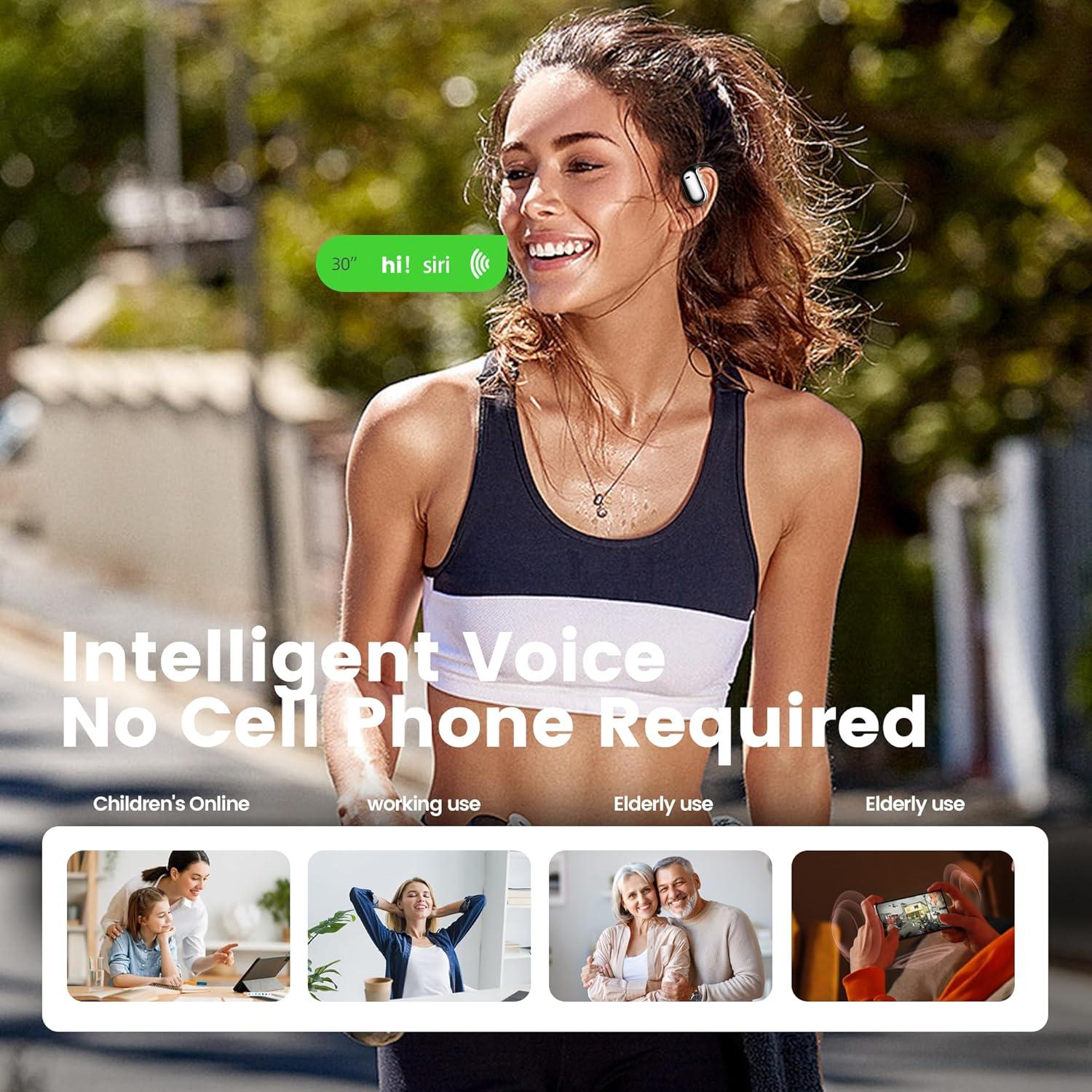 Auriculares Inalámbricos Fidiso Q16-G Bluetooth 5.4 IPX5 70hrs