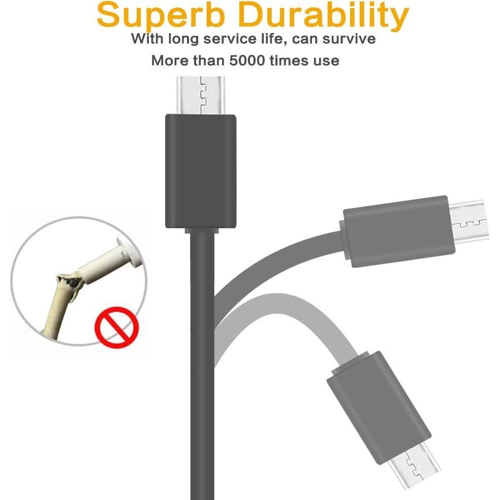 Cable de carga micro USB para auriculares SteelSeries Arctis