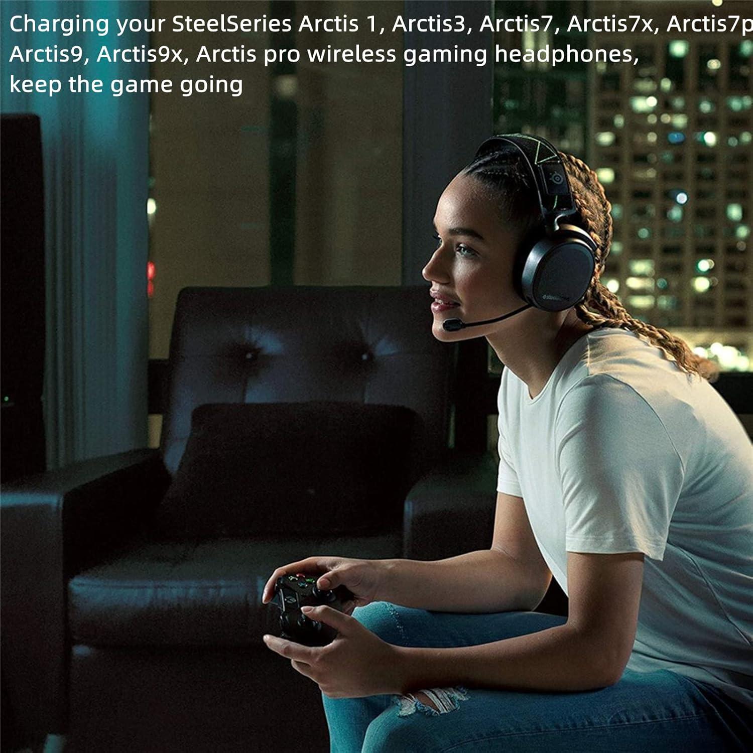 Cable de carga micro USB para auriculares SteelSeries Arctis