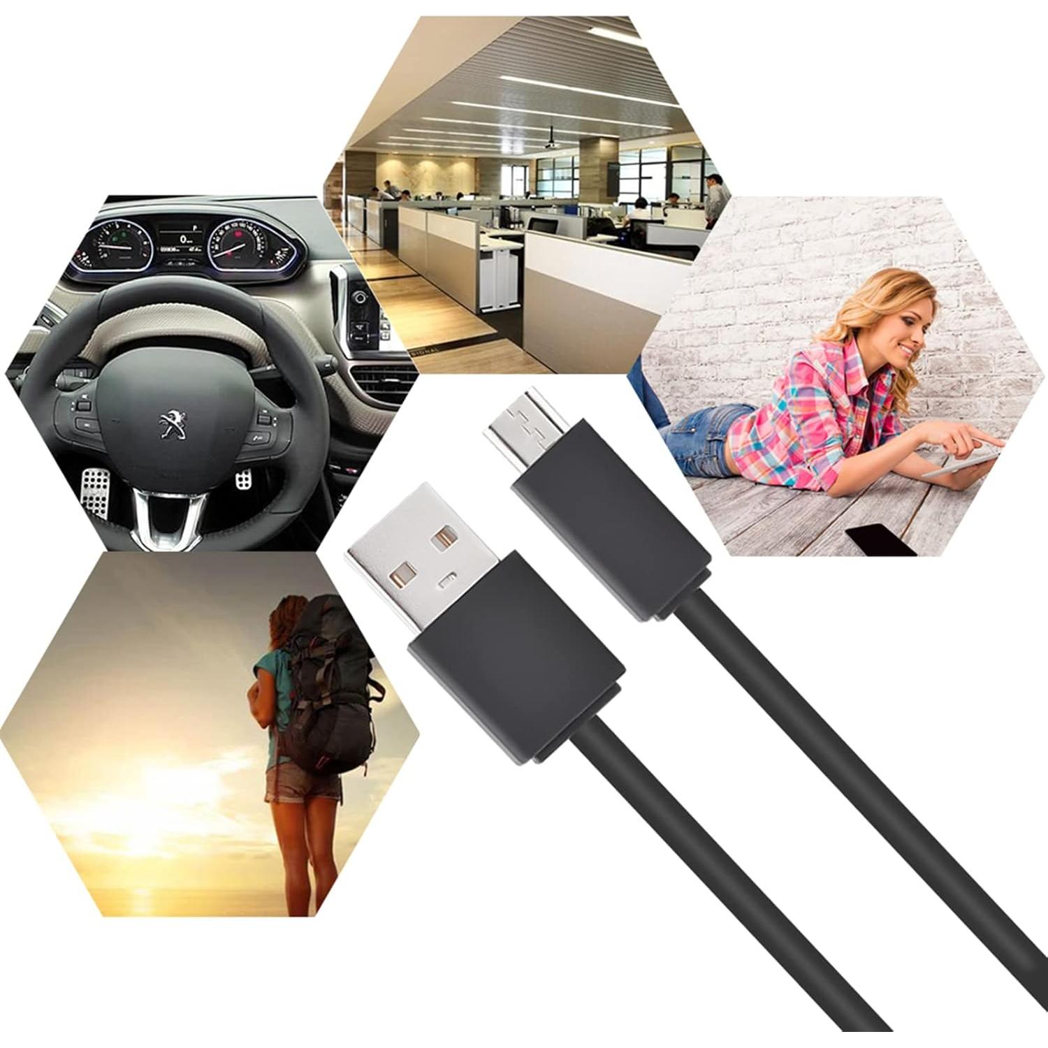 Cable de carga micro USB para auriculares SteelSeries Arctis