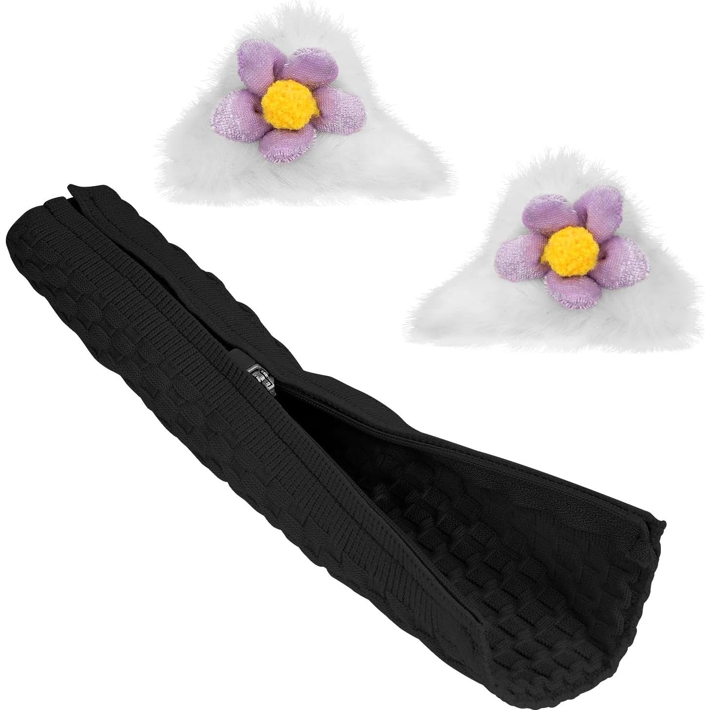 Cubierta de Diadema Geekria con Orejas de Gato para Auriculares