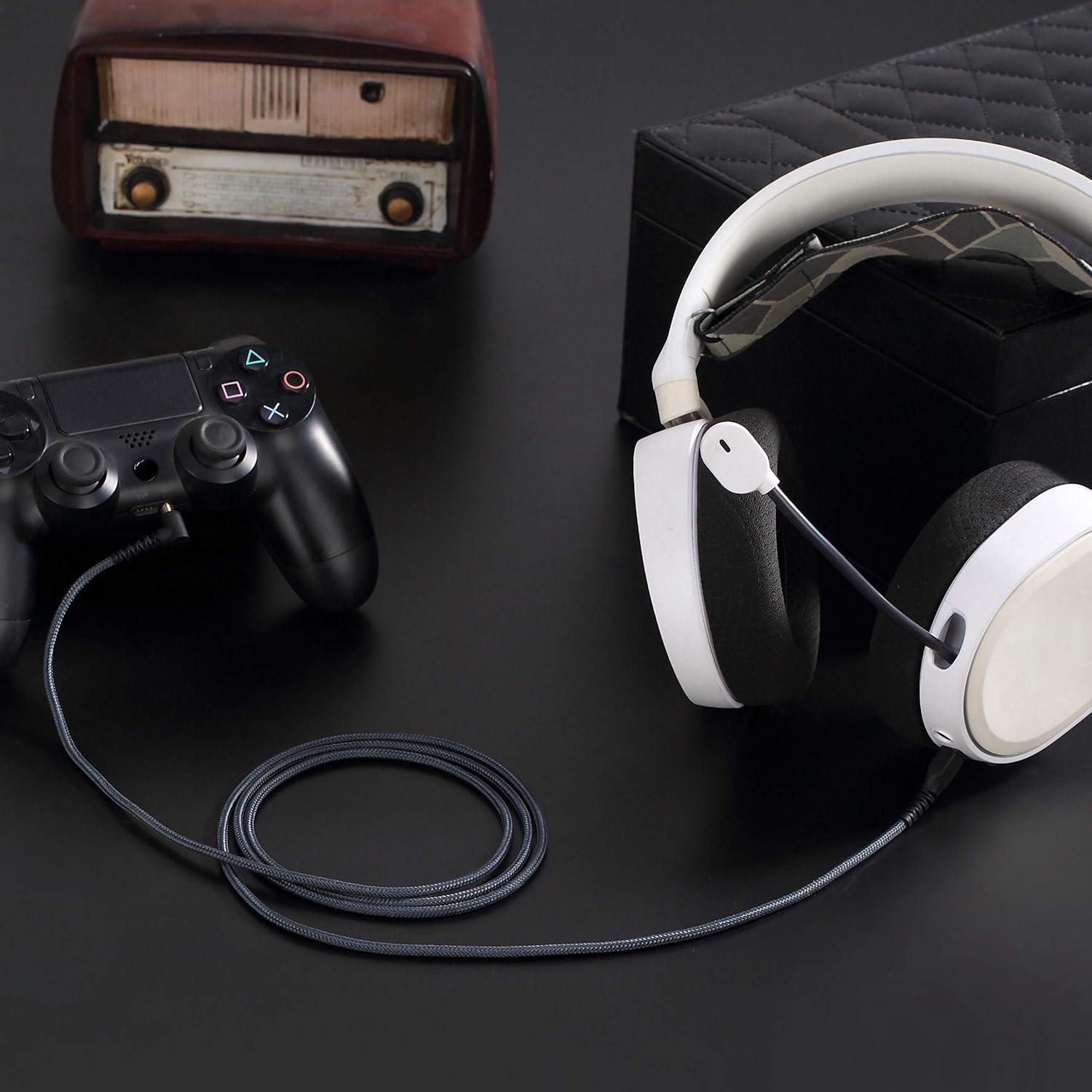 Cable de Reemplazo para Auriculares SteelSeries Arctis 3/5/7/Pro 130cm