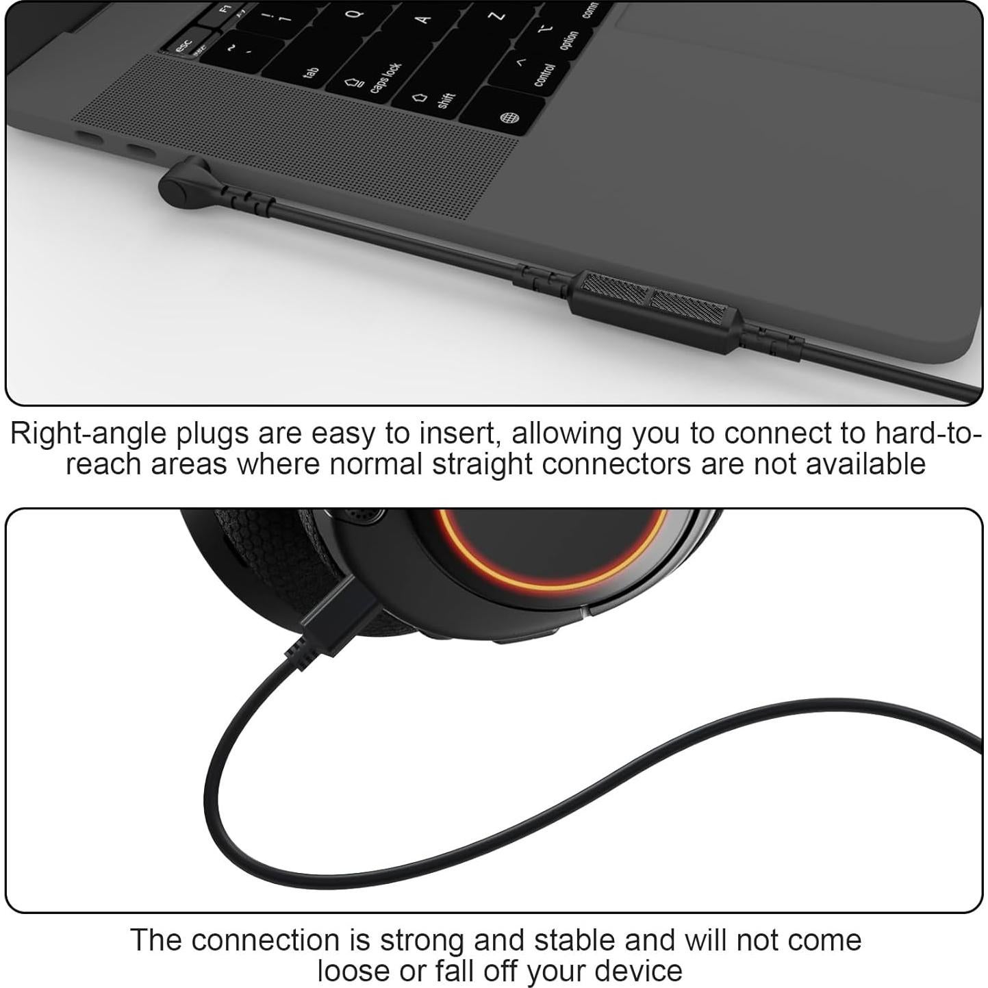 Cable de audio de reemplazo SteelSeries Arctis 1.5m