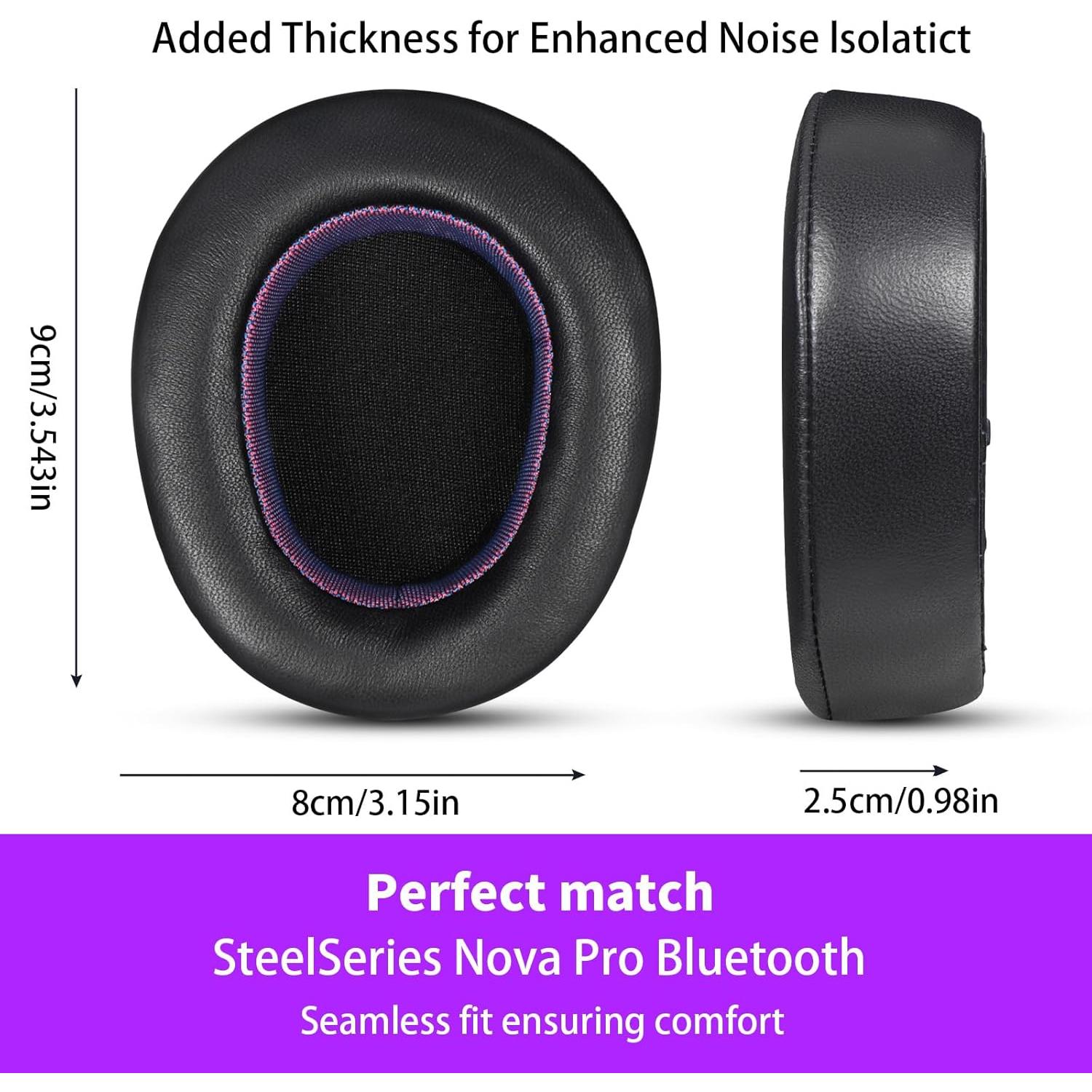 Almohadillas de Reemplazo Jomwag para STEELSERIES ARCTIS NOVA PRO