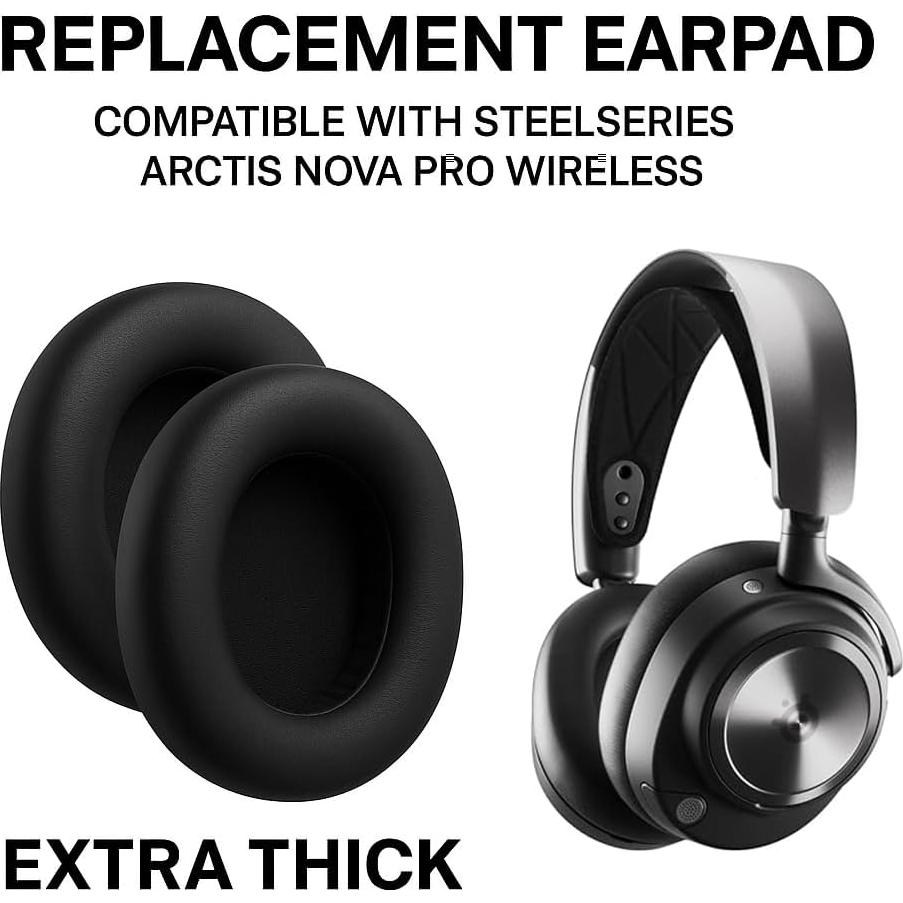 Almohadillas de Reemplazo Framonics para SteelSeries Arctis Nova Pro Wireless