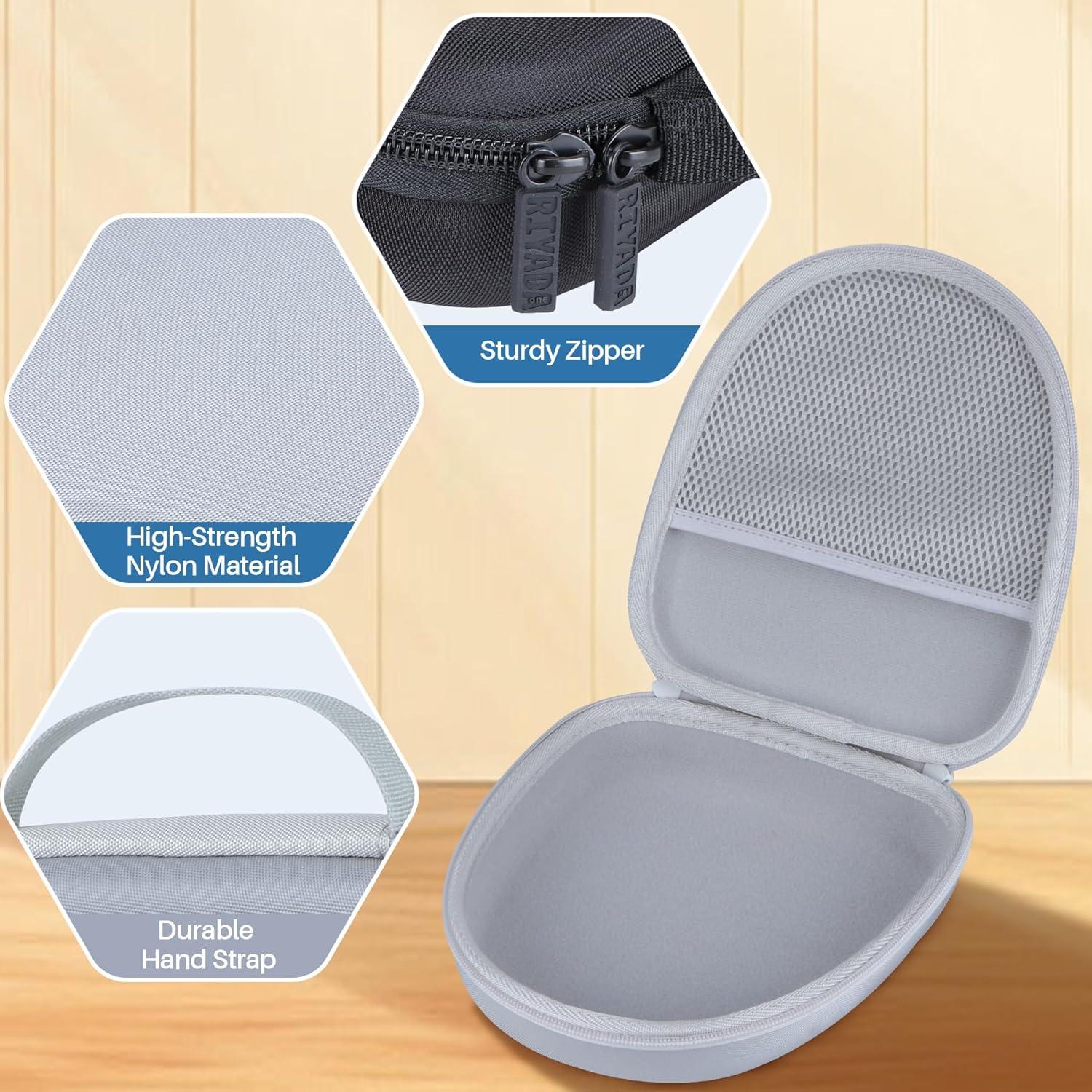 Hard Case Replacement for SteelSeries Arctis Nova Pro 7 7X 7P 1 3 4 5 5X 5P 1P Prime 9X Multi-Platform Gaming Headset (Black Case)