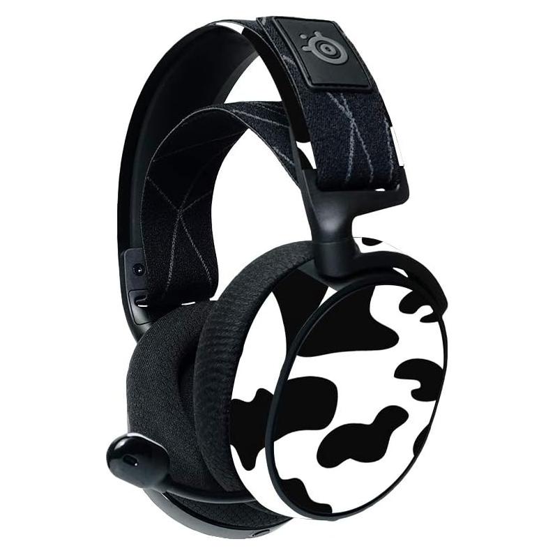 MightySkins Vinilo Protector para Auriculares SteelSeries Arctis 7 - Diseño de Vaca