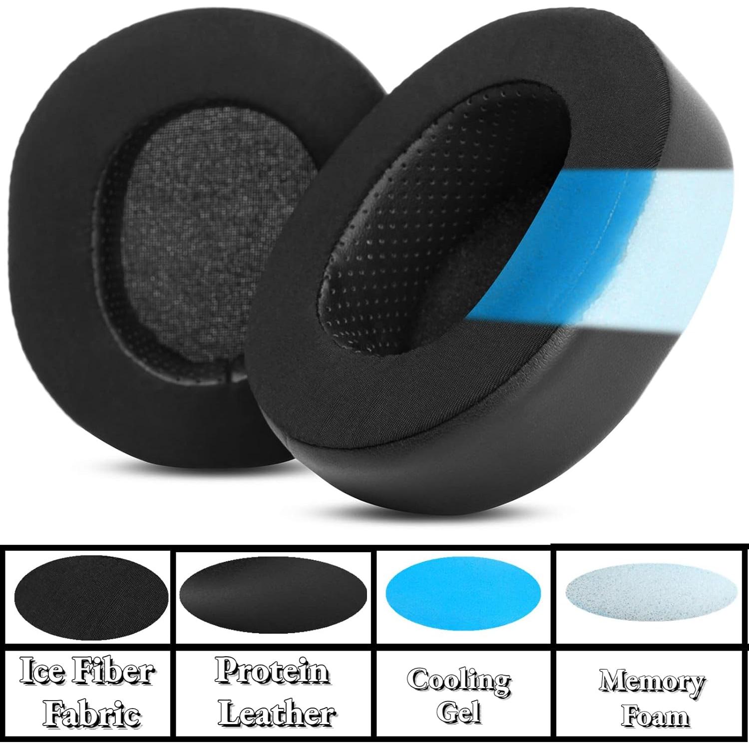 Almohadillas de Gel Acolchadas YunYiYi para Auriculares SteelSeries