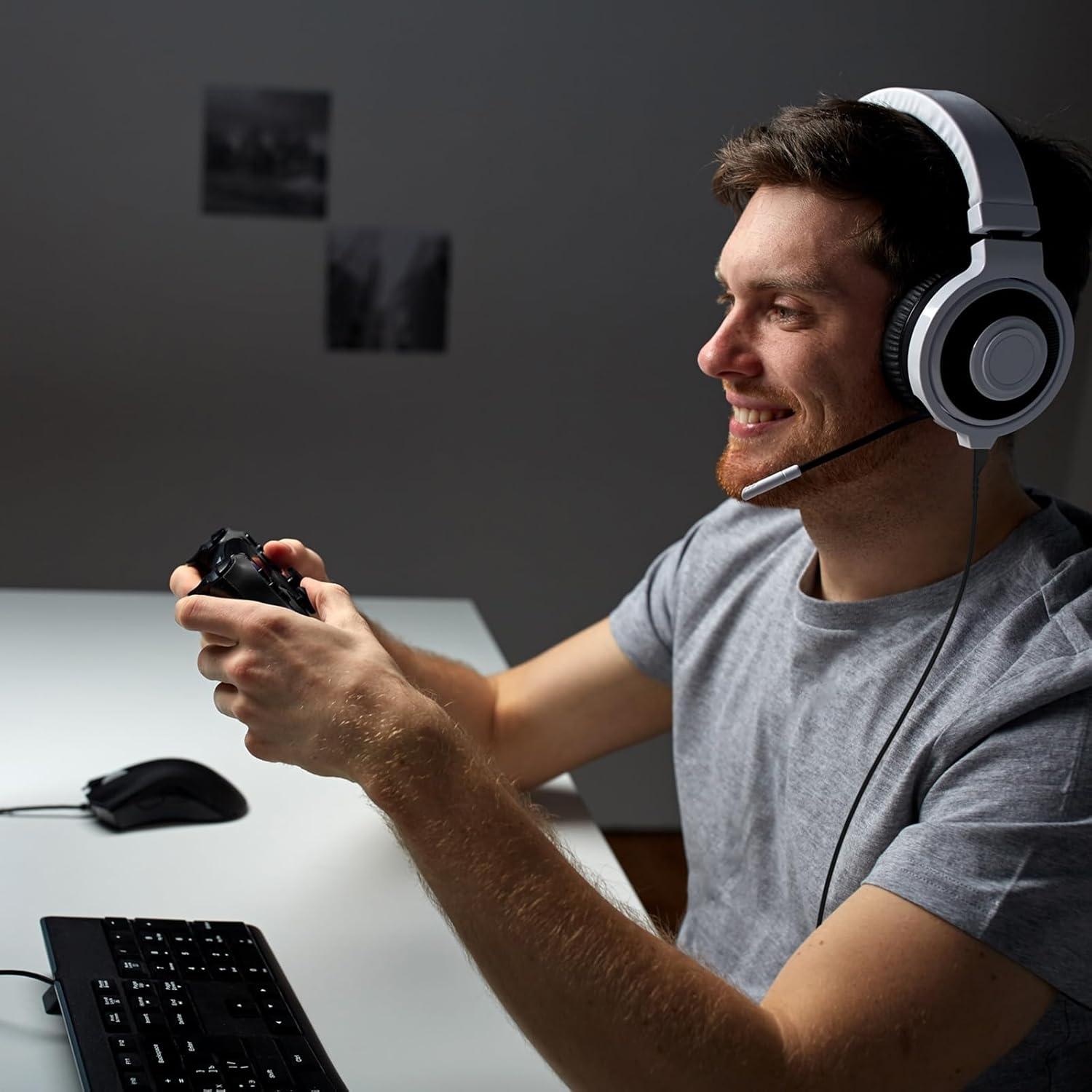 Cable de Audio Zosvoses 1.5m para Auriculares SteelSeries Arctis