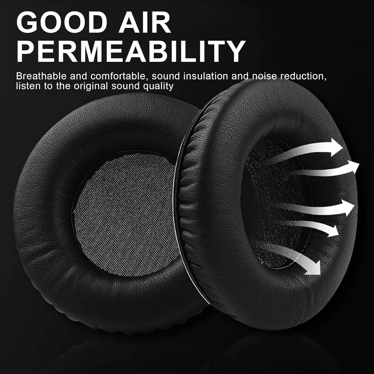 Almohadillas de Repuesto SteelSeries Siberia V1 V2 V3 - Cuero Suave