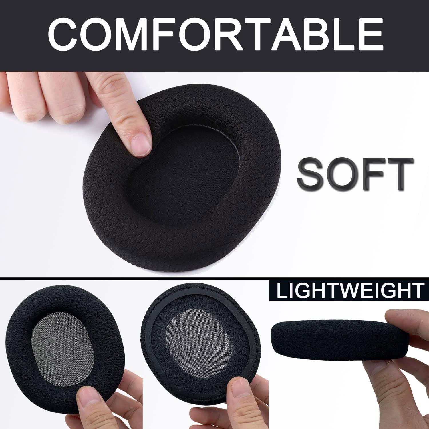 Almohadillas de Reemplazo SteelSeries Arctis 3 5 7 - Negro