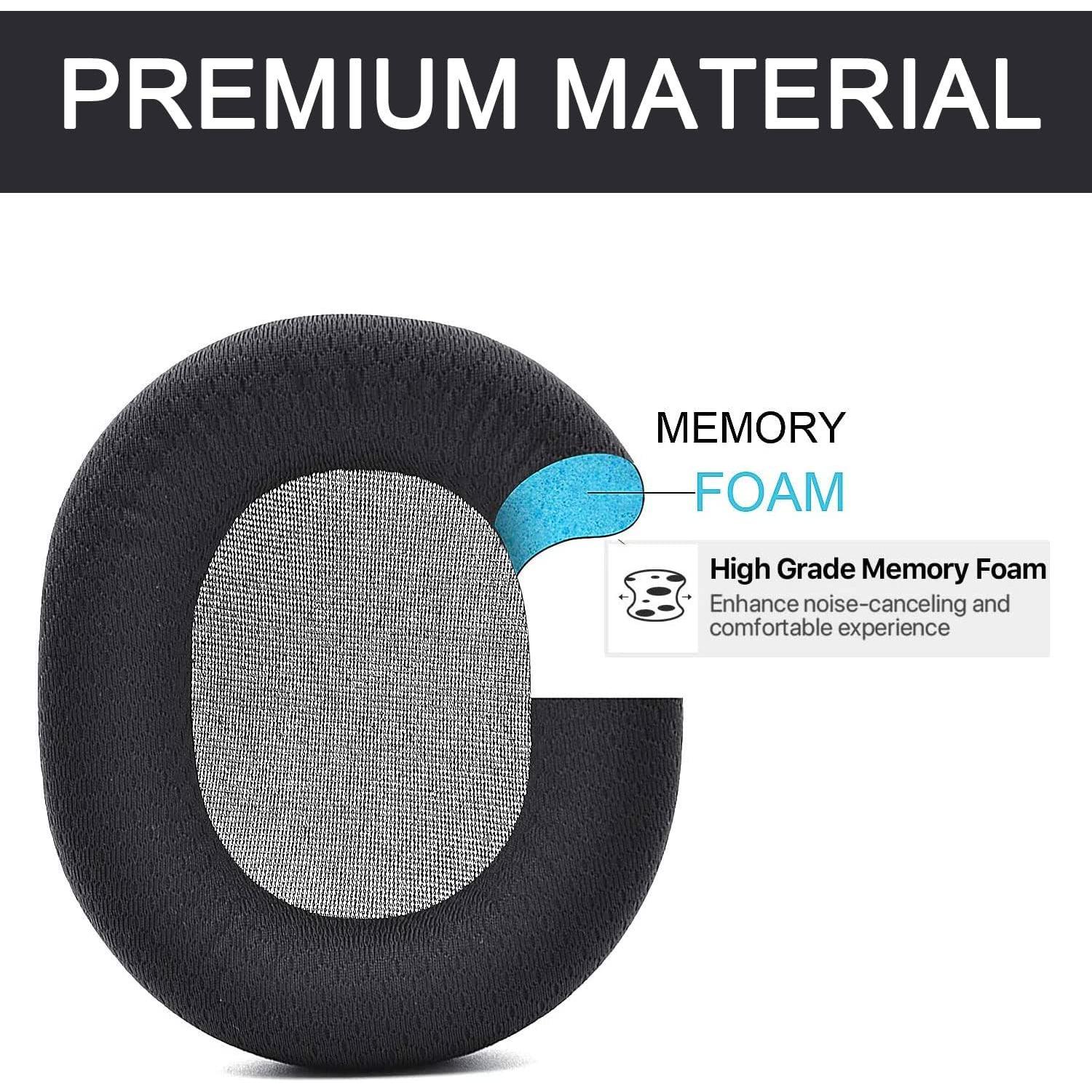 Almohadillas de Reemplazo SteelSeries Arctis 3 5 7 - Negro