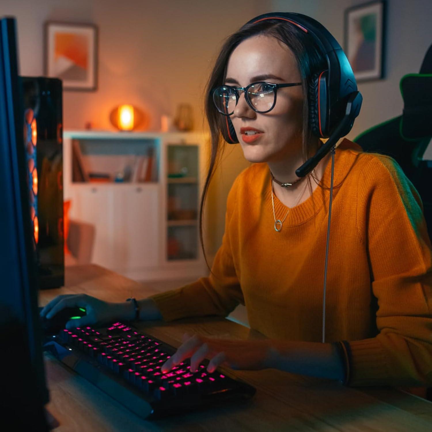 Cable Auxiliar Estéreo 3.5mm Toeasor para HyperX Cloud Alpha 1.5m