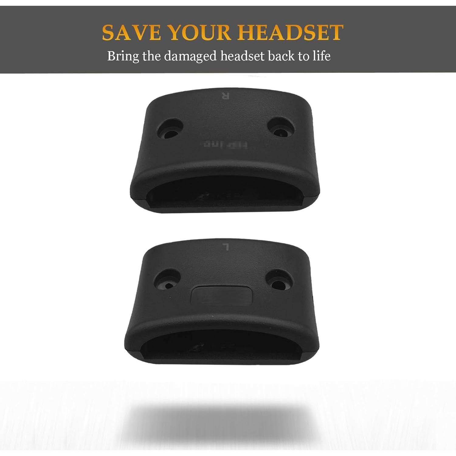 Hebillas de Repuesto Fadmew para Auriculares HyperX Cloud II