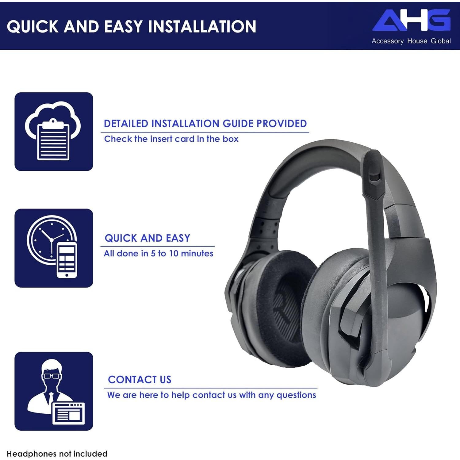Almohadillas Híbridas AHG para Auriculares HyperX Cloud Stinger